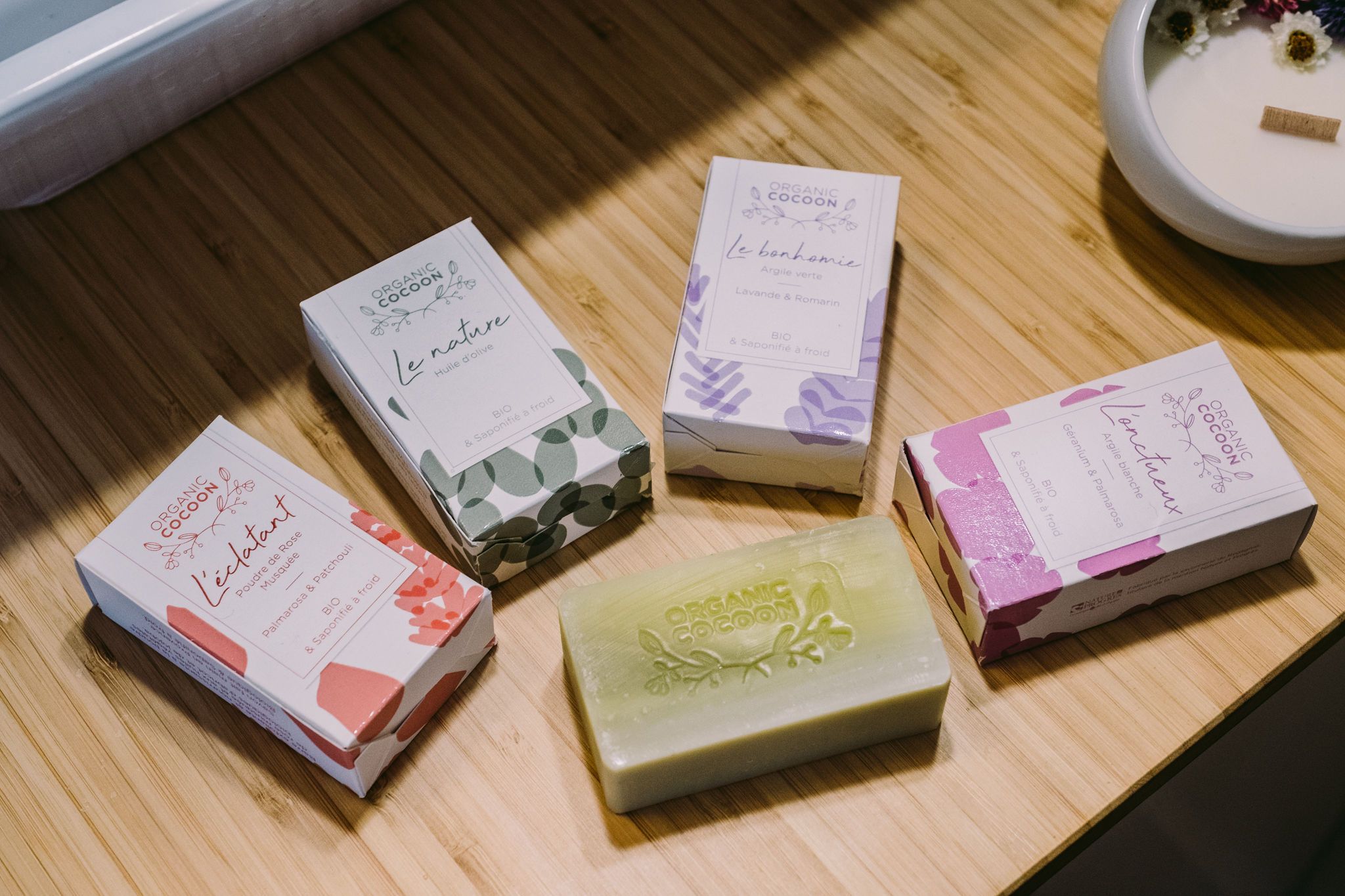 savon organic cocoon saponifié à froid biologique vegan