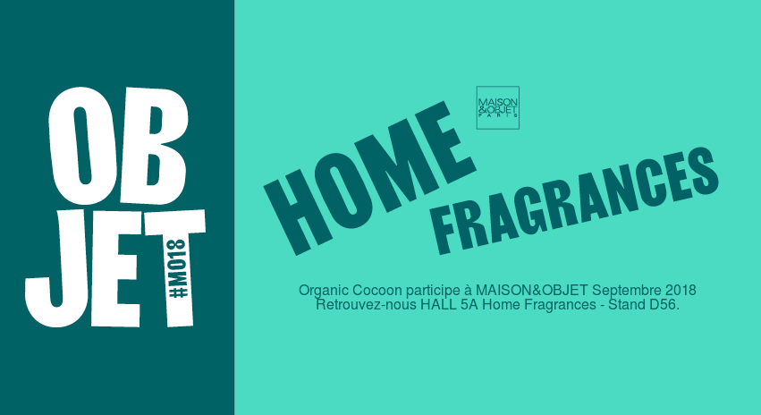 Maison et Objet Septembre 2018 Organic Cocoon bougie fleurie