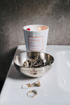 bougie fleurie aromathérapie ylang-ylang organic cocoon