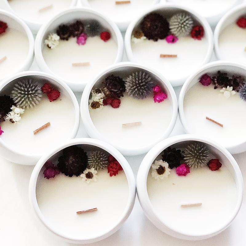 Abonnement organic cocoon bougie fleurie 6 Mois cocon box bougie paris