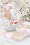 bougie florale fleurs séchées sakura japonais organic cocoon maison de bien-être paris