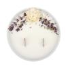 Bougie Fleurie à la Lavande - Moyenne - Flower Candle - Dried Flowers - Bougie Fleurie - Bougie Bio Vegan - Bougie Paris Organic Cocoon