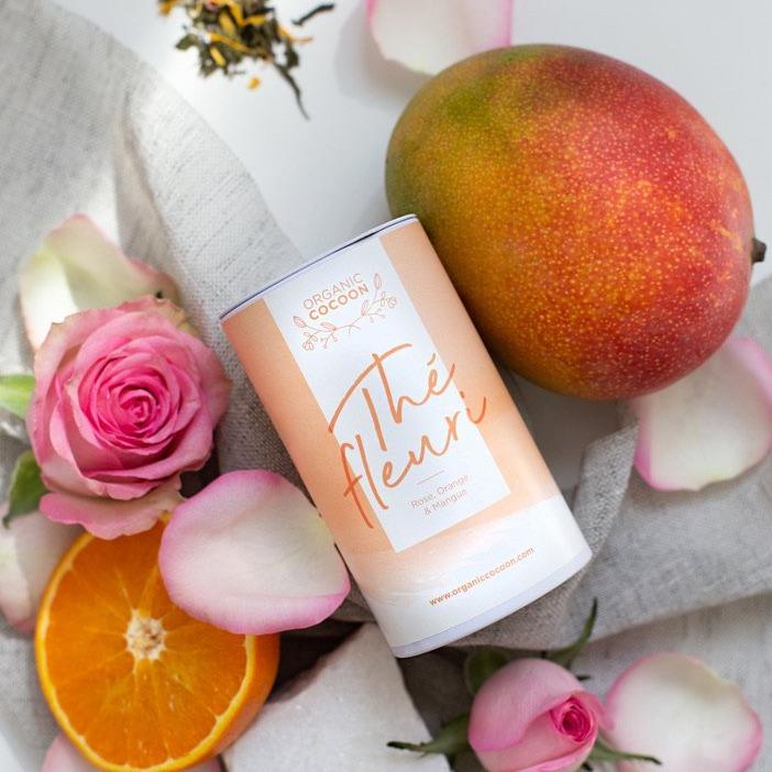 Thé Fleuri - Rose Orange & Mangue