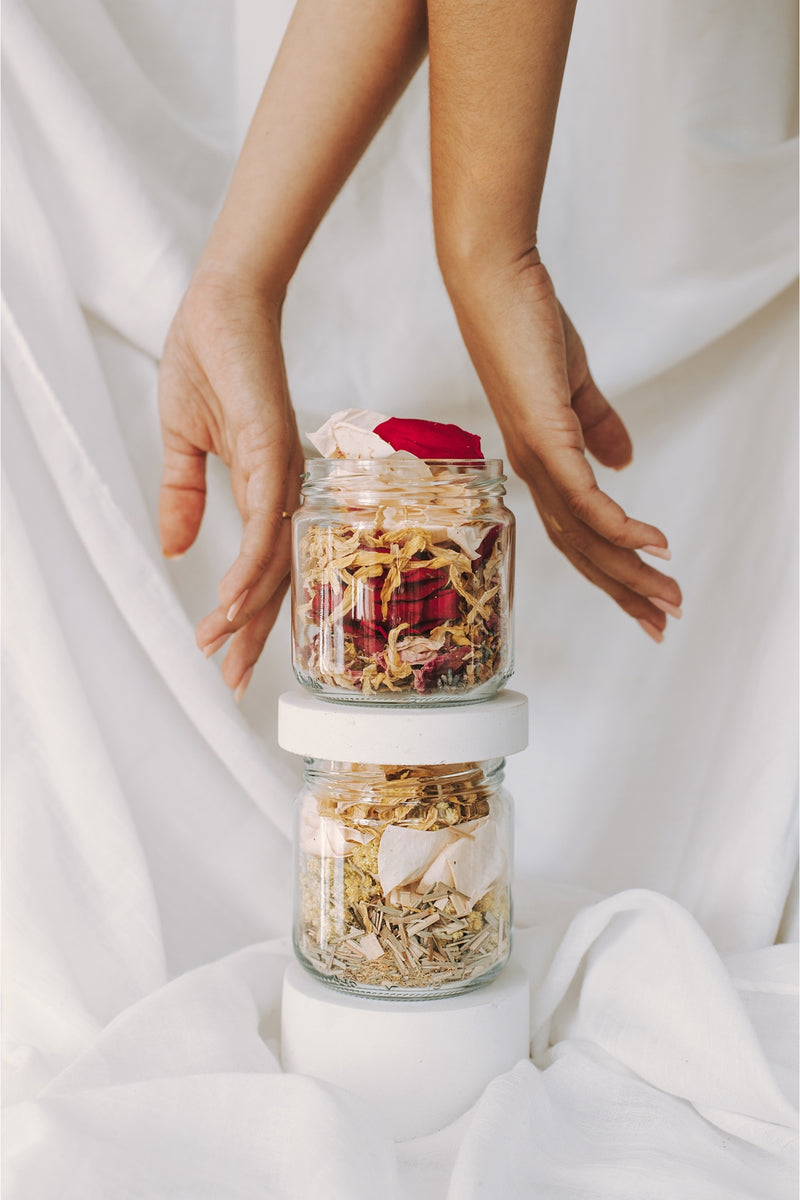 bain de fleurs flower bath organic cocoon wellness spa maison bali