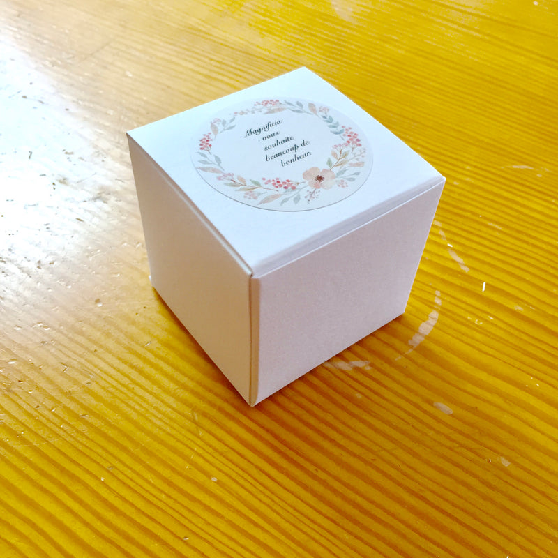 Cadeau Invité - Eglantine - Flower Candle - Dried Flowers - Bougie Fleurie - Bougie Bio Vegan - Bougie Paris Organic Cocoon
