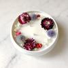 Bougie Fleurie à l'Ylang-Ylang - Trésor - Flower Candle - Dried Flowers - Bougie Fleurie - Bougie Bio Vegan - Bougie Paris Organic Cocoon