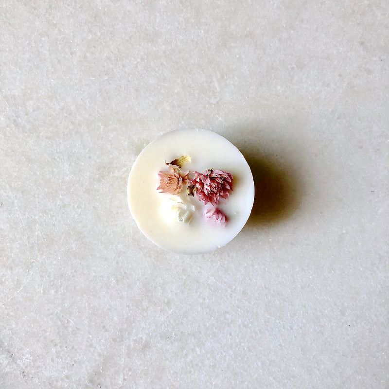 pastille parfumée bio jasmin organic cocoon fleurs séchées paris bougie