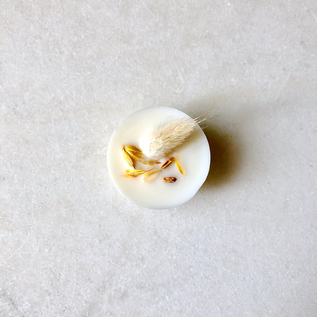 fondant vanille organic cocoon fleurs séchées paris bougie bio