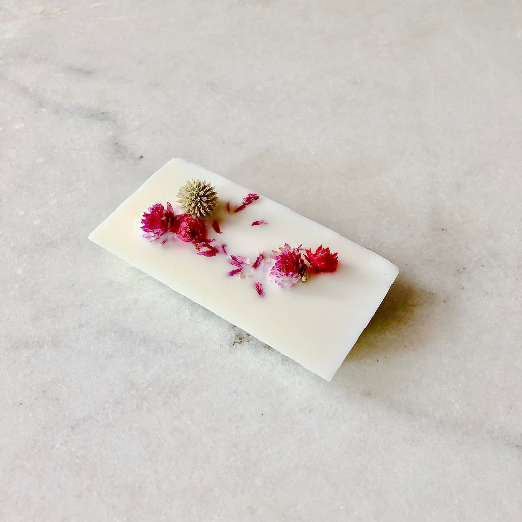 pastille parfumée bio ylang organic cocoon fleurs séchées paris flower candle