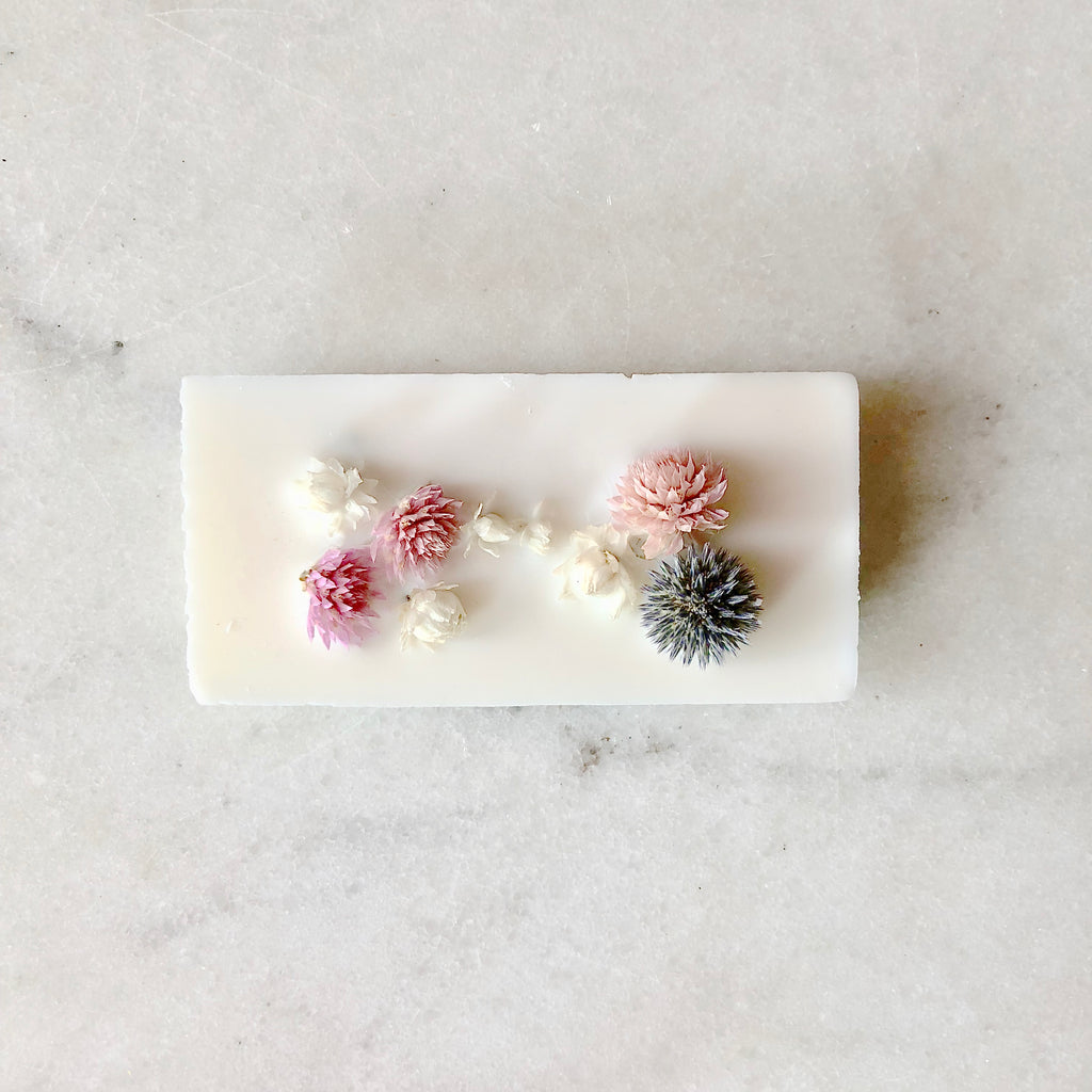 pastille parfumée bio jasmin organic cocoon fleurs séchées paris bougie fleurie