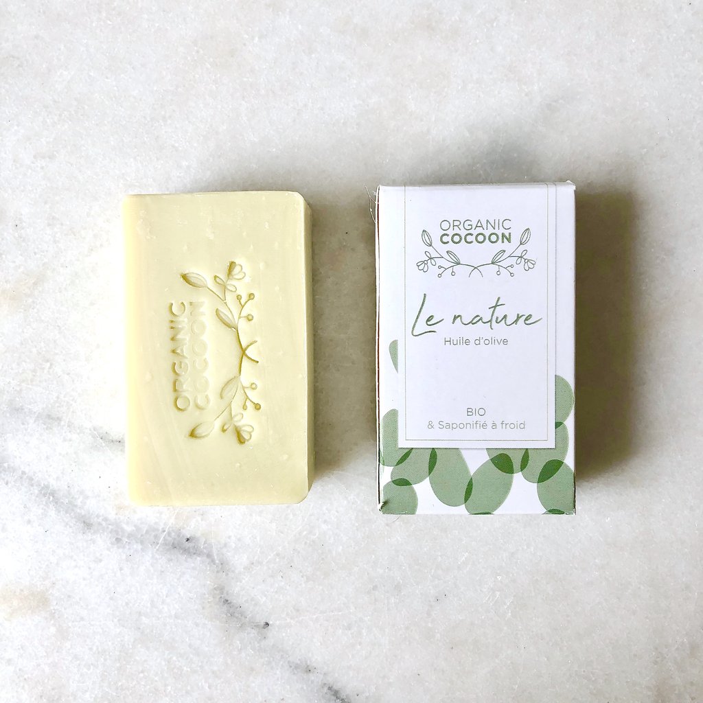 savon biologique saf saponifié à froid organic cocoon huile d'olive bio huiles végétales vegan organic soap