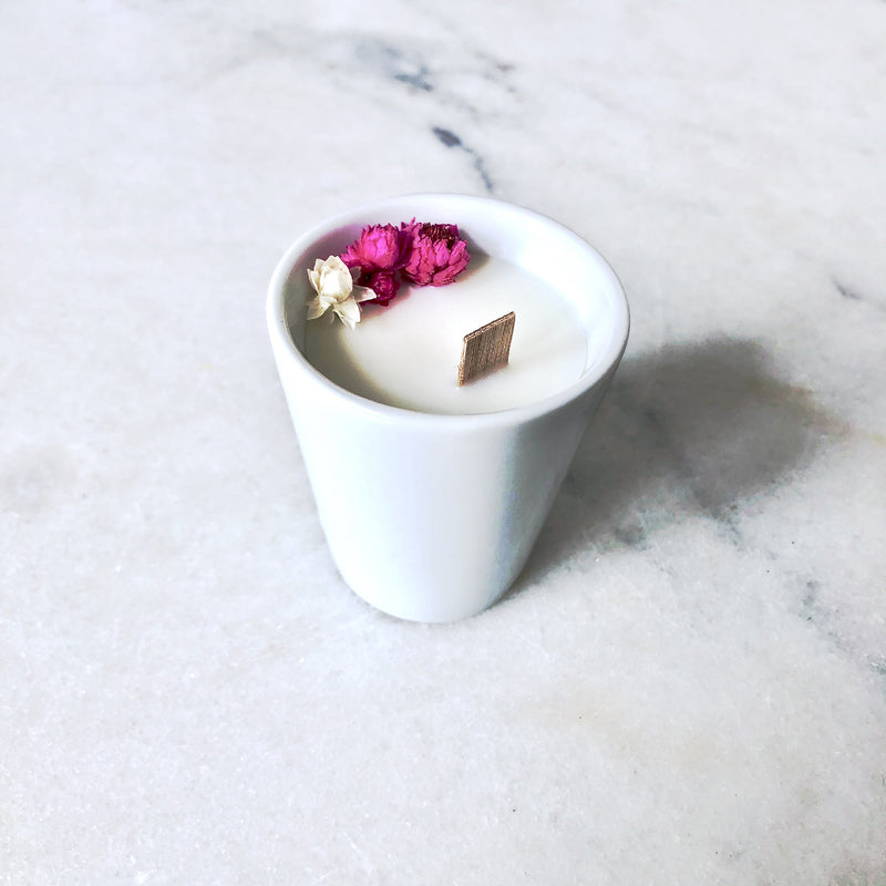 bougie de mariage organic cocoon invité écoogique