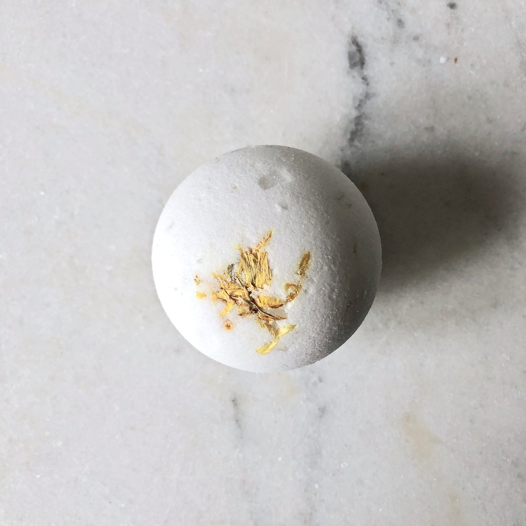 Boule de bain calin au calendula organic cocoon