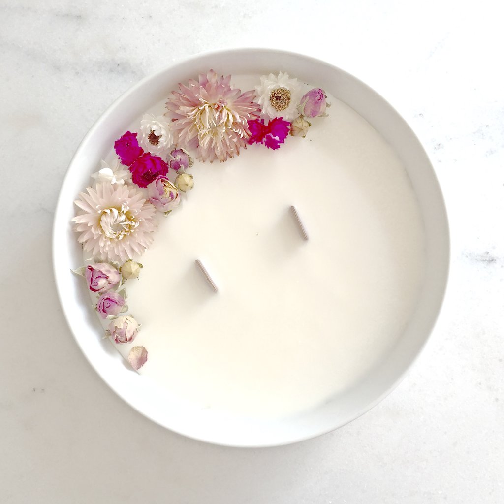 rose candle organic cocoon hygge lagom kinfolk